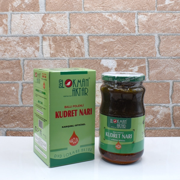 Ballı Polenli Kudret Narı Karışımlı Bitkisel Macun
