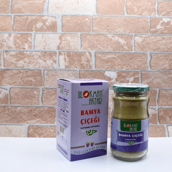 Bamya Çiçekli Çay