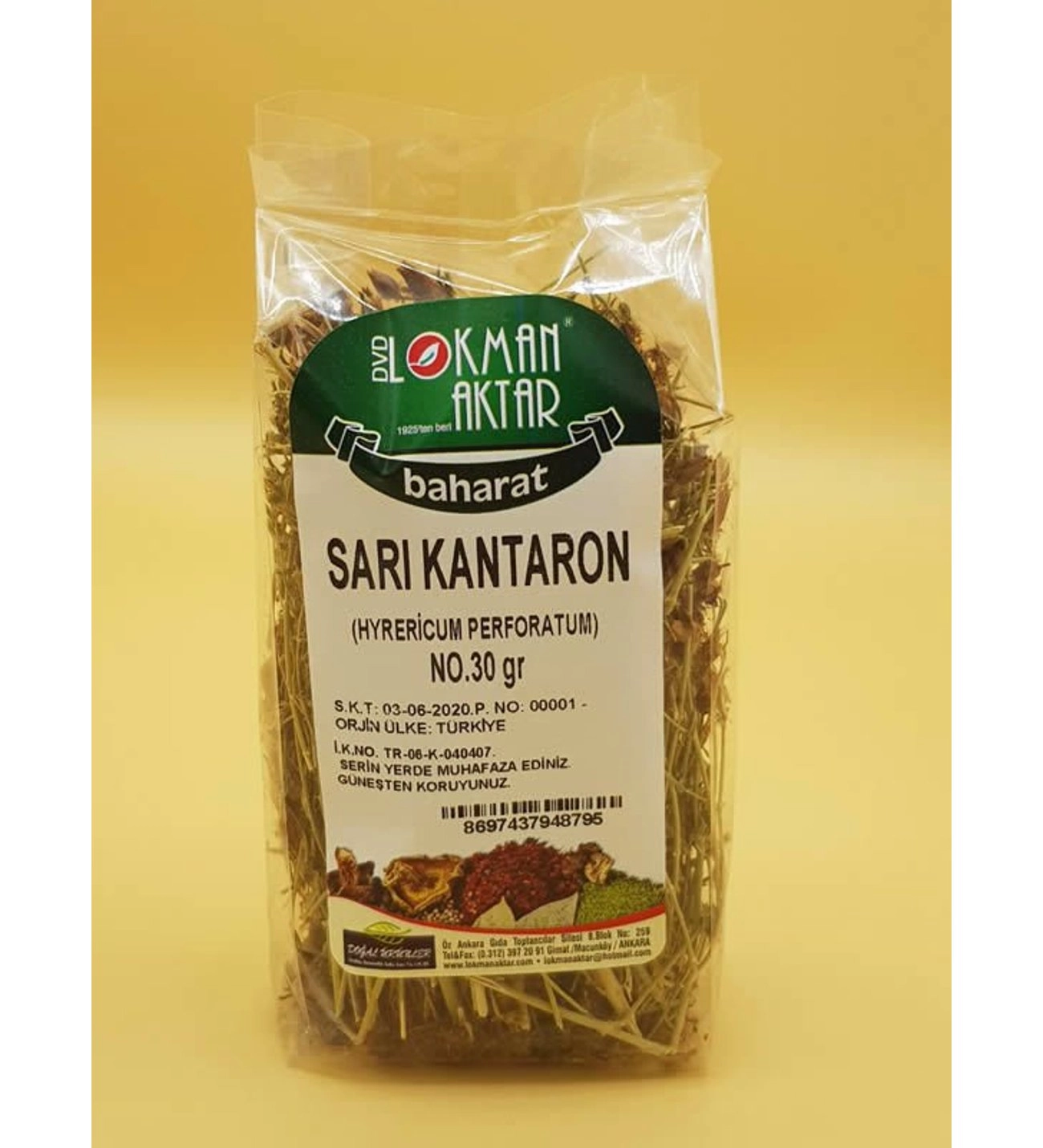 Sarı kantaron 30 gr