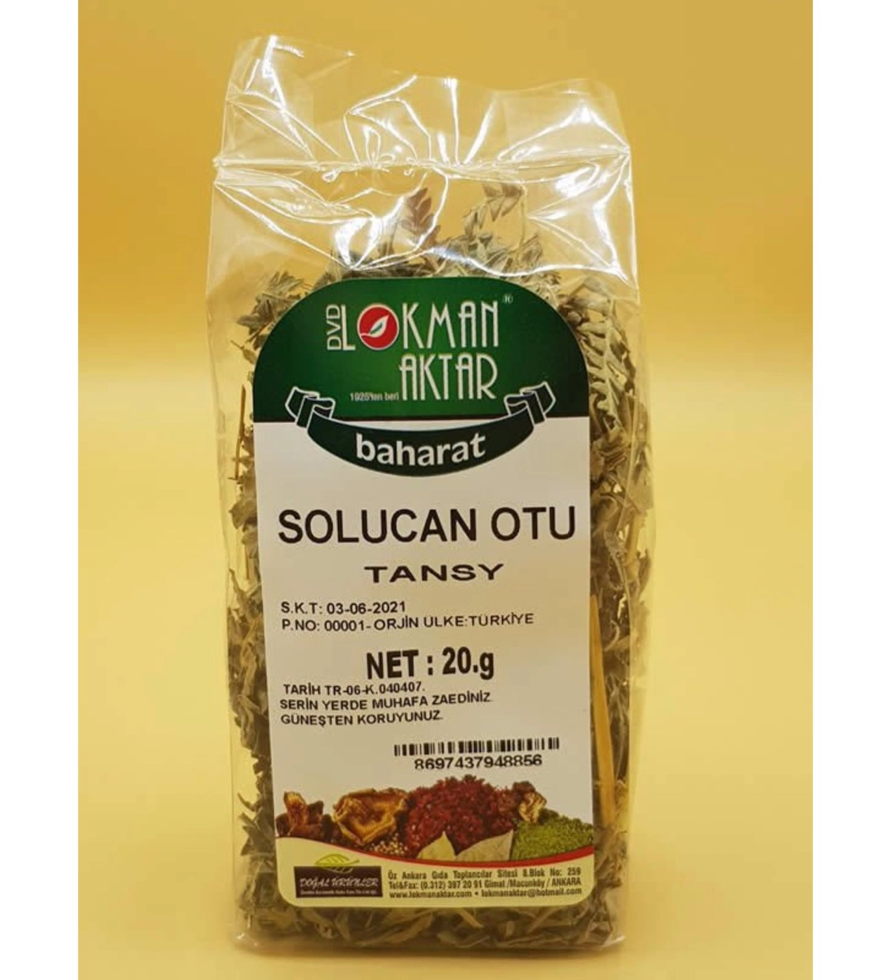 Solucan otu 20 gr