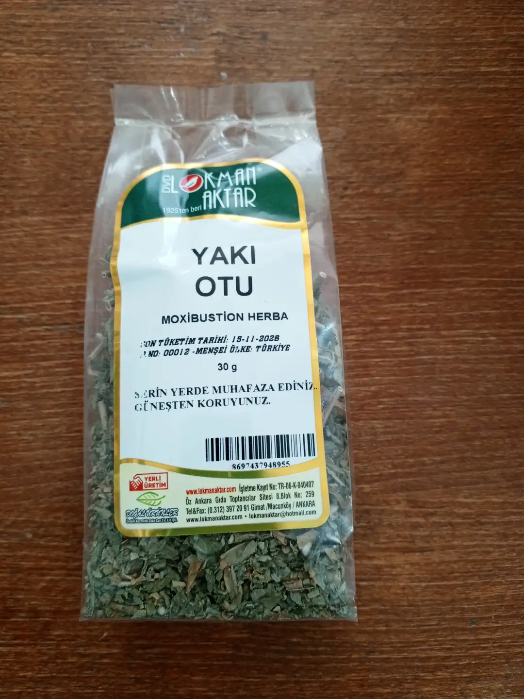 Yakı otu 30 gr